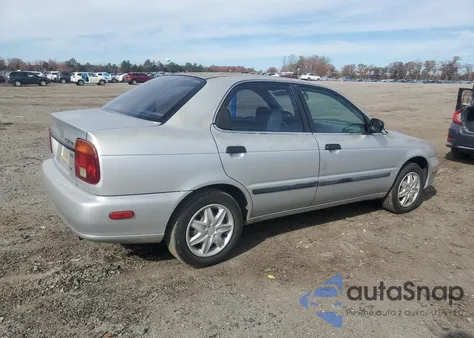 2000 Suzuki Esteem Gl из США, поврежденный, VIN JS2GB41S8Y5184253